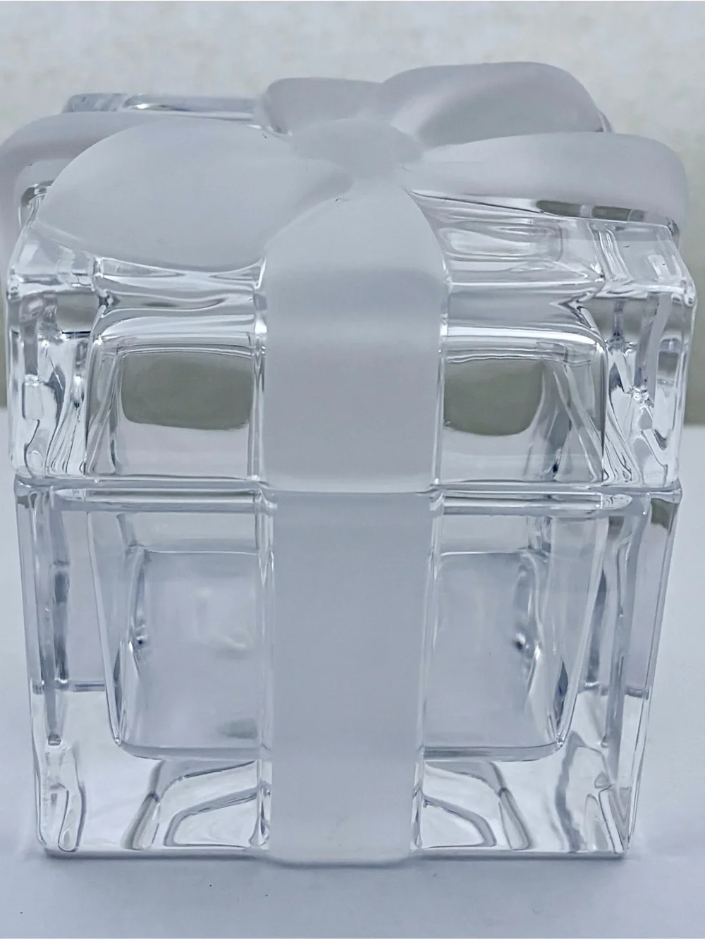 Tiffany & Co Crystal Gift Trinket Box